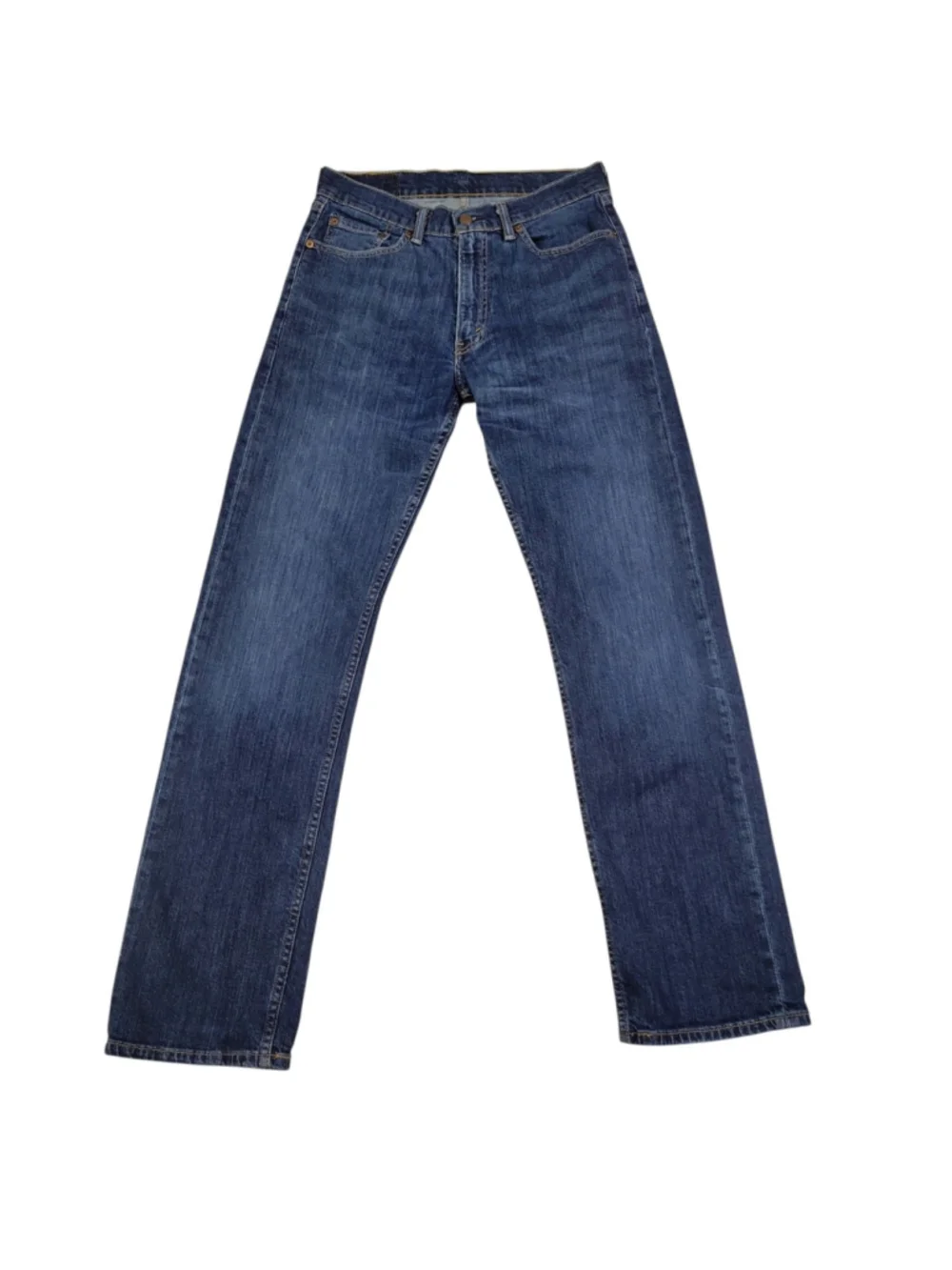 Levi's Jeans 505 Straight Leg Medium Wash Blue 30/32 Men's Excellent Condition